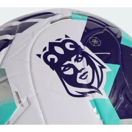 adidas Queens League Fußball - White / Purple / Real Teal - 4