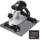 EVOLAND Heimtrainer Mini Fitnessbike, Arm und Beintrainer Pedaltrainer mit LCD Display, Hometrainer Fitnessgerät für Zuhause Büro