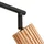 LINDBY Stralino 4-flammig Holz - Hellbraun
