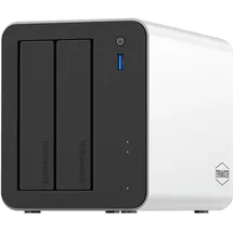 TerraMaster F2-425 PLUS, Intel N150 QuadCore,8GB DDR5,5GbE X2, NAS, Weiss
