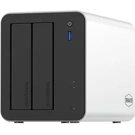 TerraMaster F2-425 PLUS, Intel N150 QuadCore,8GB DDR5,5GbE X2, NAS, Weiss