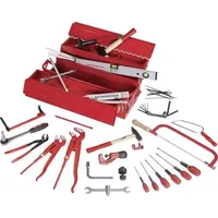 Rothenberger Werkzeugkasten bestückt 50 Teile rot