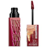 Maybelline Super Stay Vinyl Ink 195 Barbecue Lippenstift rot