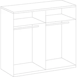 WIMEX Kinderkleiderschrank New York 180 x 236 x 58 cm weiß