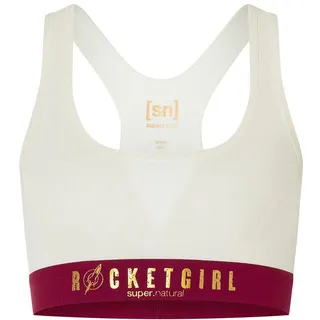 super.natural ROCKET175 Bra fresh white/sangria/gold (Y83) M