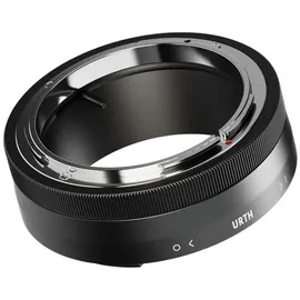 Urth Lens Mount Adapter Canon FD zu RF-Bajonett-Adapter, Objektivadapter: Schwarz