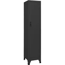 vidaXL Schließfachschrank Anthrazit 38x45x180 cm Stahl
