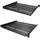 Startech Fachboden Stahl 40 cm schwarz 2 Stück