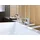 Hansgrohe Metropol 3-Loch Einhebel-Wannenrandmischer Hebelgriff Ausladung 196mm 32550000