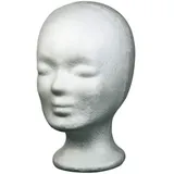 Comair Schaumstoffkopf normal in weiß