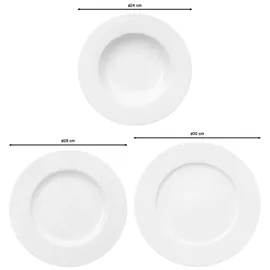 Villeroy & Boch Royal Kombiservice 18-tlg. weiß