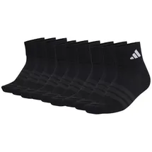 adidas Cushioned Sportswear Sneakersocken 9er Pack Schwarz 43-45