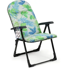 Kadax Gartensessel 59 x 116 x 0 cm grün/blau