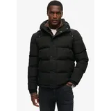 Superdry Steppjacke mit Eingrifftaschen Modell 'Everest', Black, L