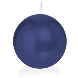 Wiedemann Kerzen Kugelkerzen Dunkelblau Ø 70 mm, 12 Stück, Kerzen in RAL Kerzengüte Qualität