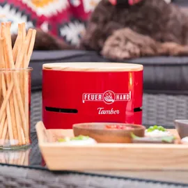 Feuerhand Tischgrill Tamber ruby red