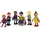 Small Foot Company Biegepuppen-Familie Diversität 6 Stück (12396)