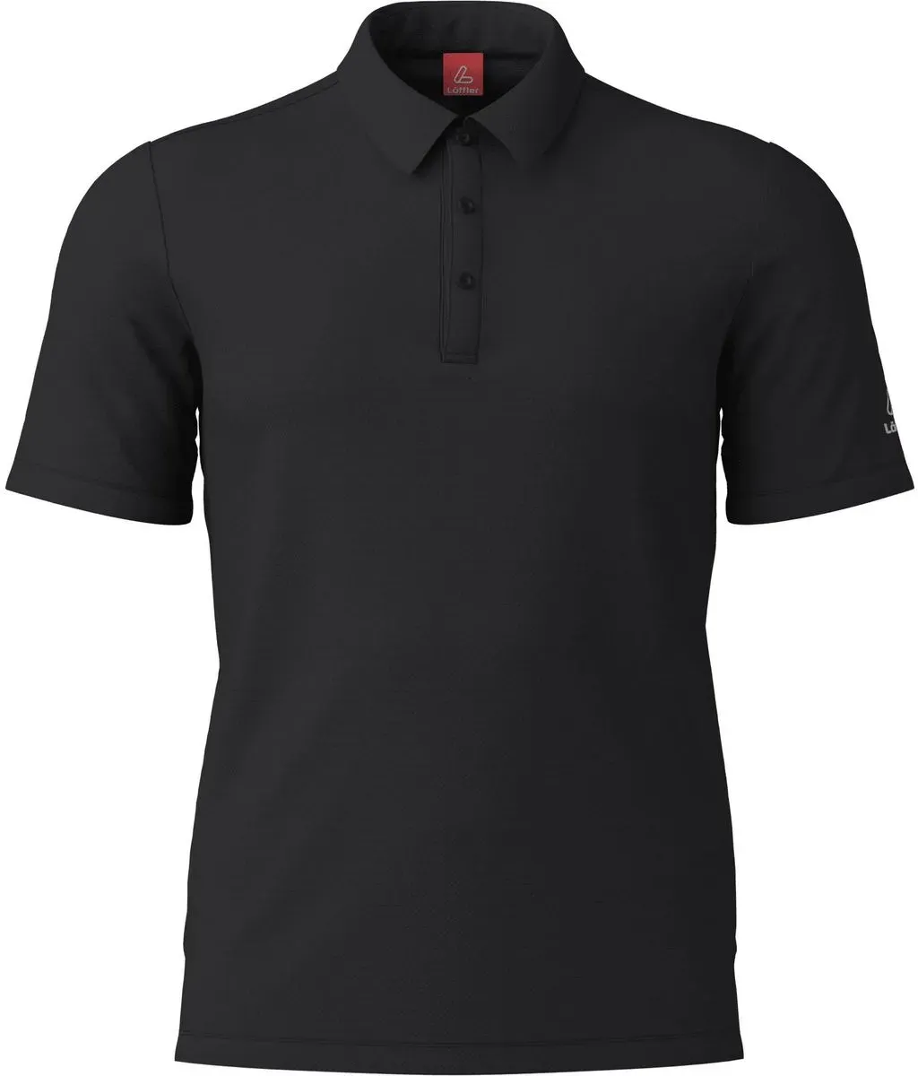 Löffler Men Poloshirt Tencel(tm) CF black (990) 58