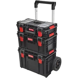 QBRICK SYSTEM System PRIME SET 1 PRIME Cart Trolley stapelbar + prime Toolbox 250 Vario + prime Toolbox 150 Vario stapelbar IP66