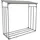 CLP Kaminholzregal Aluminium 165 x 70 x 165 cm Grau