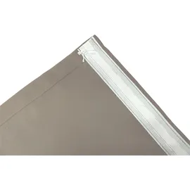 OTTO home Vorhang OTTO HOME "SOLA" Gr. 3, grau (taupe), B:130cm H:225cm, Polyester, Polyester, Gardinen, Breite:130 cm, 1 Schal, einfarbig, Verdunkelung