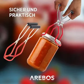 Arebos Einkochautomat 28 l rot
