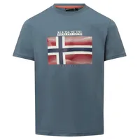 Napapijri - S-Lari S/S - T-Shirt mit Label-Print Modell