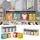 Vicco Kindersitzbank Luigi 142,4 x 53,4 cm Holzwerkstoff weiß