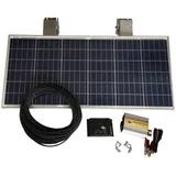 SUNSET Solarmodul "Spar-Stromset 65 W, 230 V" Solarmodule silberfarben