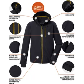 KILLTEC KSW 24 Skijacke Schwarz/Blau M