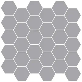 vidaXL Sechseckige Fliese Grau 30 x 30 cm 20 St.