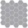 vidaXL Sechseckige Fliese Grau 30 x 30 cm 20 St.