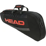 Head Base Racquet Bag Tennistasche, schwarz/orange,