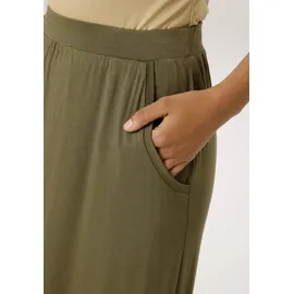 Aniston CASUAL Maxirock Damen Khaki 46