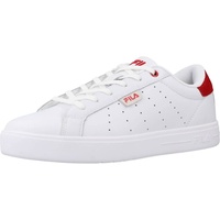 Fila Damen LUSSO V wmn Sneaker, White Red, 40 EU