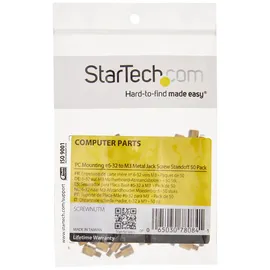 Startech StarTech.com Ersatz PC #6-32 auf M3 Abstandshalter - 50 Stck.
