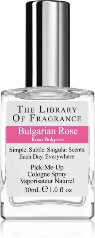 The Library of Fragrance Bulgarian Rose Eau de Cologne für Damen 30 ml