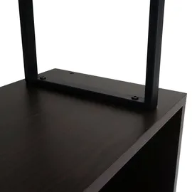 Mendler Bücherregal HWC-A27 Standregal 183 x 80 x 5 cm Dunkelbraun