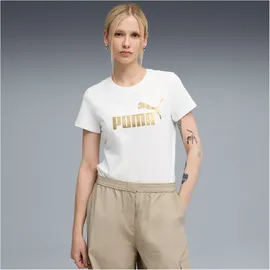 Puma Essentials Metallic No. 1 Logo Weiß S