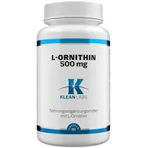 klean labs L-Ornithin 500mg KLEAN LABS
