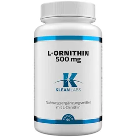klean labs L-Ornithin 500mg KLEAN LABS