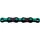KMC DLC12 WAXED Kette Schwarz/Celeste 126 Links