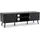 Idimex ALMA Lowboard 140 cm Schwarz Metall/MDF/Melamin