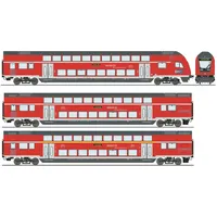 Roco Doppelstockwagen 6210144 H0