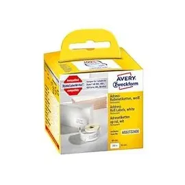 Avery Zweckform Adressetiketten ASS0722400 Weiß 36 x 89 mm 1 Rolle 260 St.
