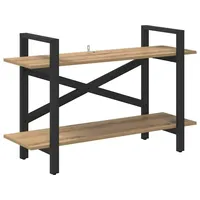 VidaXL Bücherregal 100 x 33,5 x 64 cm Braun