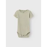 NAME IT Baby - Mädchen Nbfkab Ss Body Noos, Peyote Melange, 74 - 74