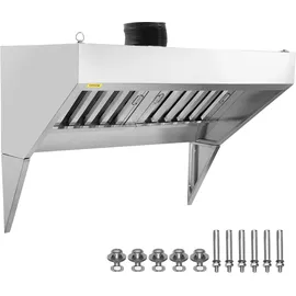 Vevor Wandhaube 120 cm Silber