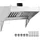 Vevor Wandhaube 120 cm Silber