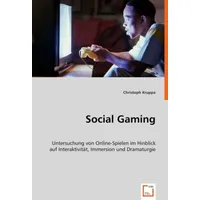 Vdm Verlag Dr. Müller Kruppa, C: Social Gaming